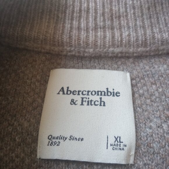 Abercrombie and Fitch Leopard Print Tight Knit Pullover Sweater Women's X-Large - Picture 3 of 12